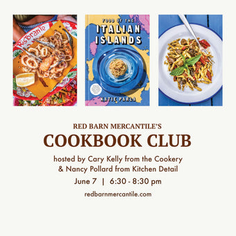 Announcing Red Barn Mercantile’s Cookbook Club!