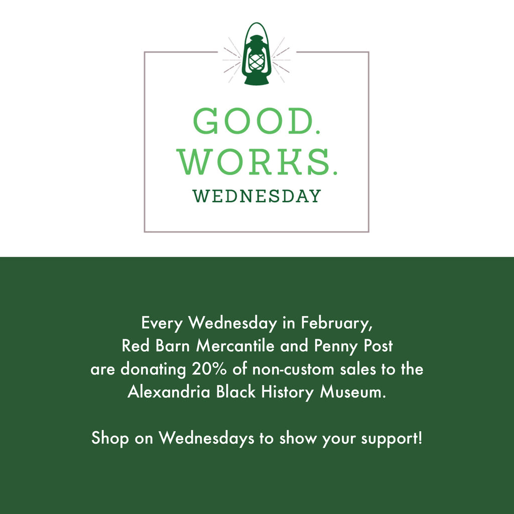 Support Alexandria Black History Museum - Red Barn Mercantile - Old ...
