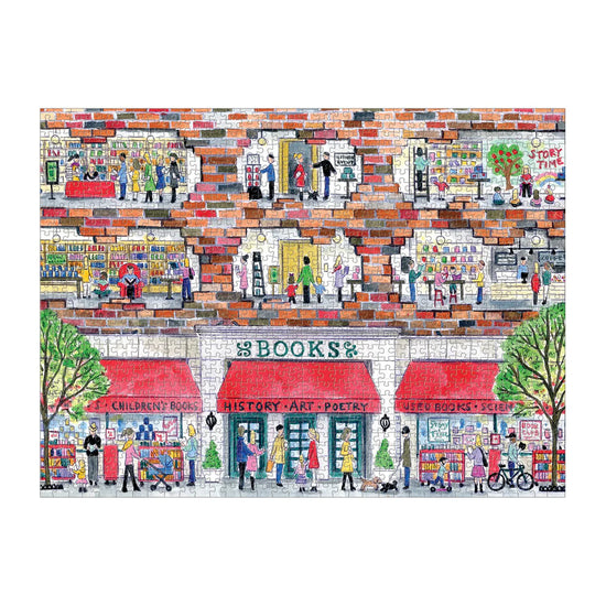 A Day at the Bookstore Puzzle