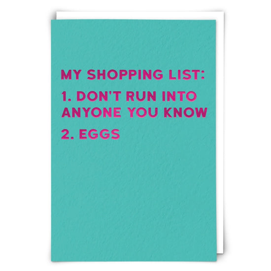 Eggs Card