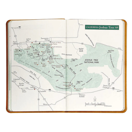 Green Leather National Parks Guide