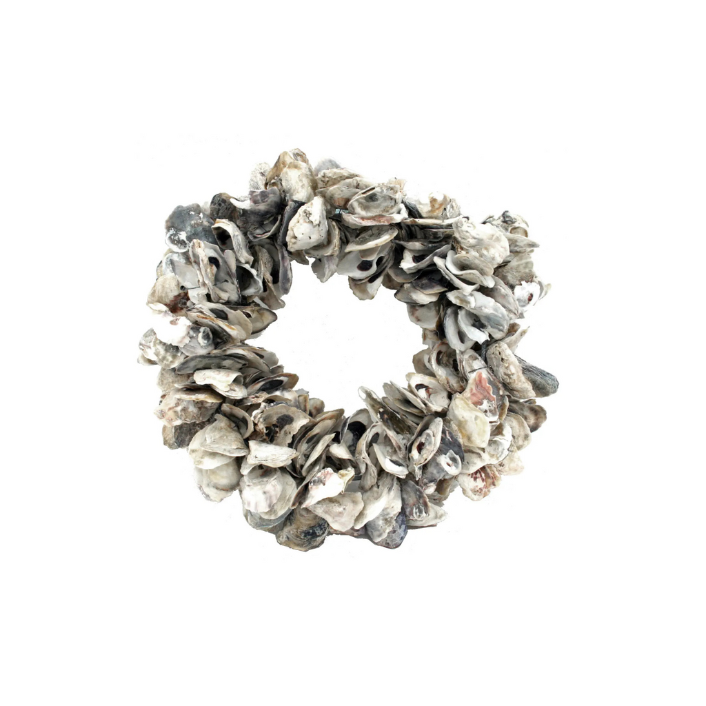 Oyster Shells Wreath - Red Barn Mercantile - Old Town Alexandria