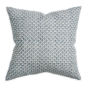 Madeira Azure Linen Pillow