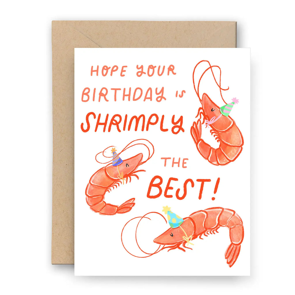 Shrimply the Best Card - Red Barn Mercantile - Old Town Alexandria