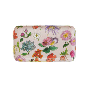 Pink Floral Tray