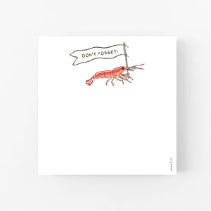 Shrimp Notepad