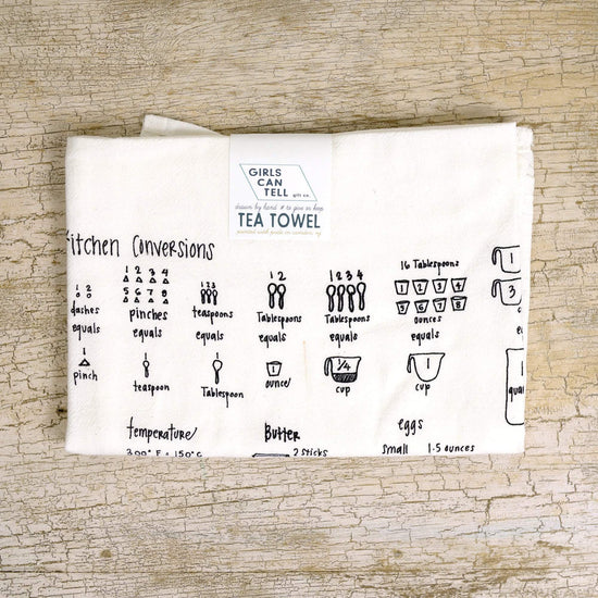 Tea Towel Collection, Girls Can Tell