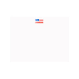 American Flag Flat Notecard Set