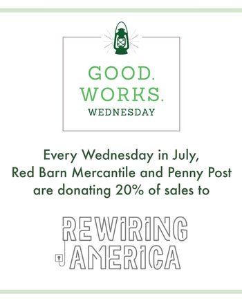 July Good. Works. Wednesdays for Rewiring America