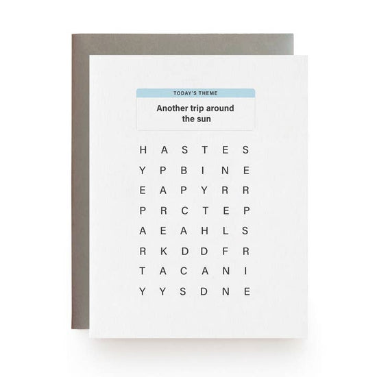 Strands Birthday Card