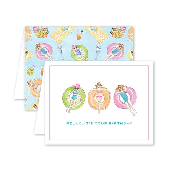 Cabana Birthday Card