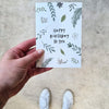 Botanic Birthday Card