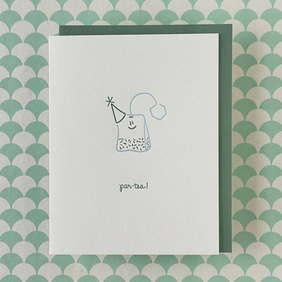 Par-Tea Card