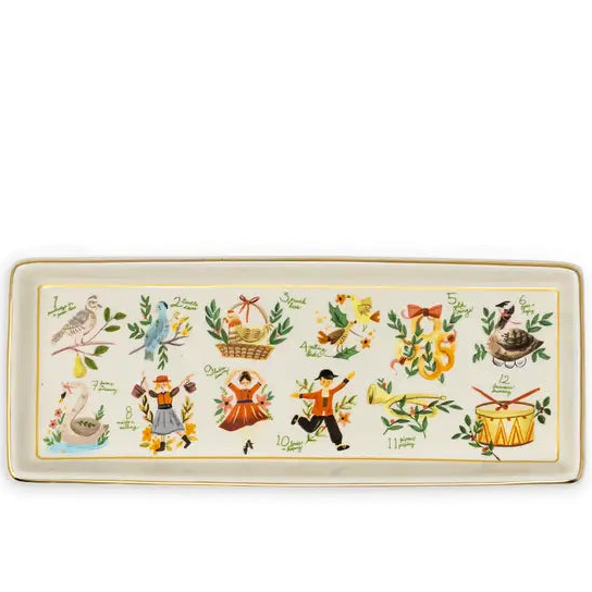 12 Days of Christmas Tray