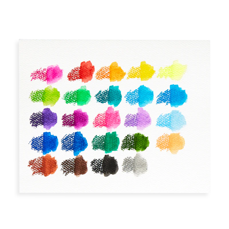 Rainbow Sparkle Watercolor Gel Crayons – Red Barn Mercantile - Old Town  Alexandria