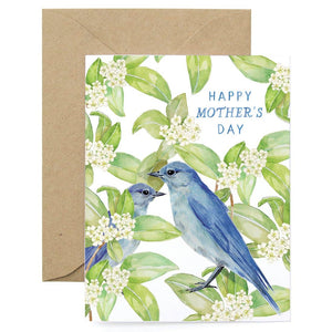 Bluebird Mother's Day Card