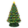 18" Nostalgic Green Ceramic Tree