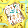 Let's Pawty Birthday Card
