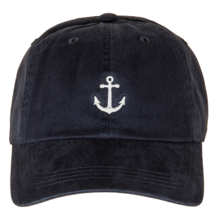 Navy Anchor Hat
