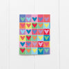 Rainbow Hearts Card