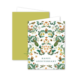 Garden Tapestry Anniversary Card