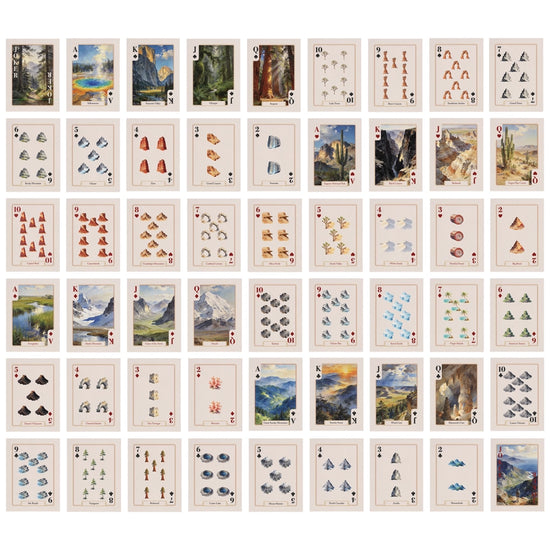 National Parks Playing Cards