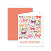 Butterfly Blooms Birthday Card