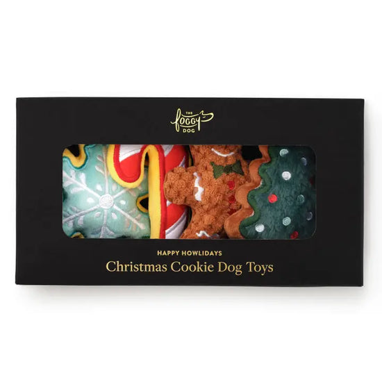 Christmas Cookies Dog Toy Set
