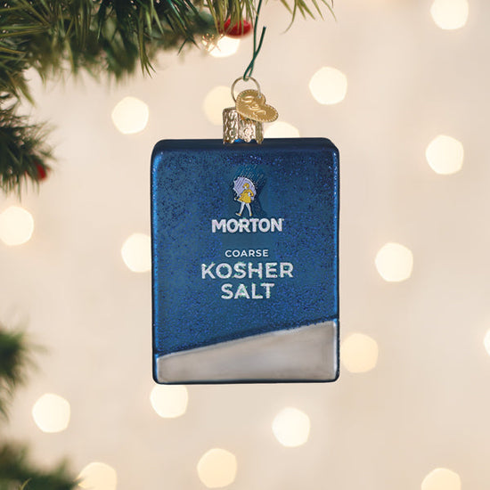 Morton Salt Ornament