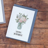 Jar of Flowers Birthday Card