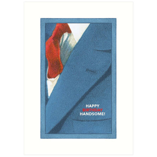 Suit Birthday Card