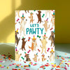 Let's Pawty Birthday Card