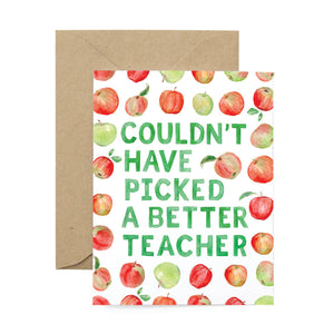 Apple Teacher Card