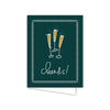 Champagne Toast Cheers Card