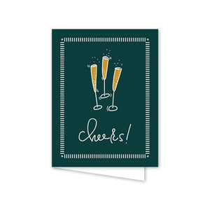 Champagne Toast Cheers Card
