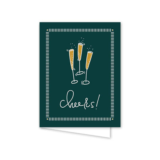 Champagne Toast Cheers Card
