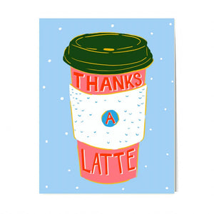 Thanks a Latte Card