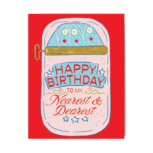 Sardine Birthday Card