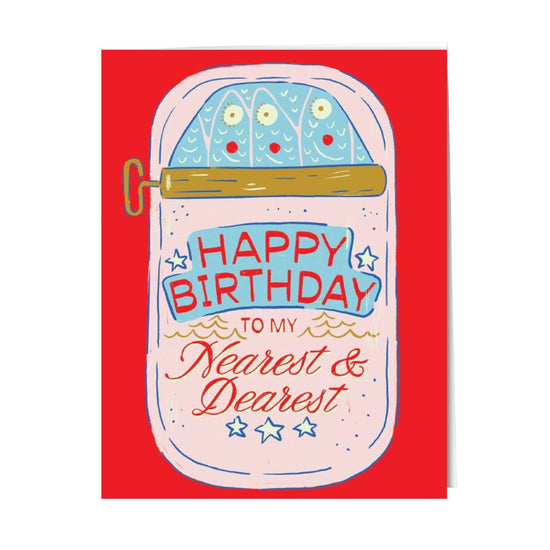 Sardine Birthday Card