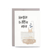 Baby Crib Greeting Card