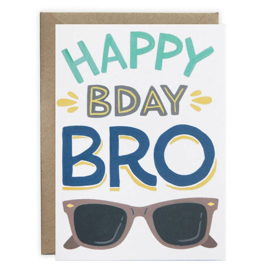 Happy Bday Bro Card