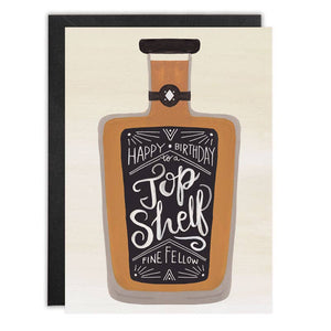 Top Shelf Birthday Card