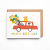 Happy Birthday Car Card