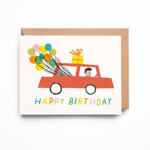 Happy Birthday Car Card