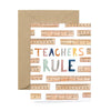 Teachers Rule Card
