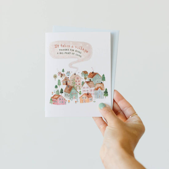 It Takes a Village Card