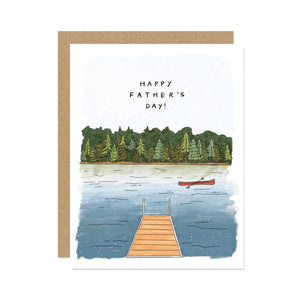 Lake Father's Day Card