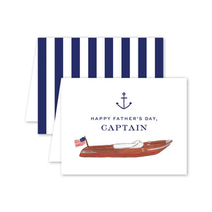 New England Coast Father's Day Card