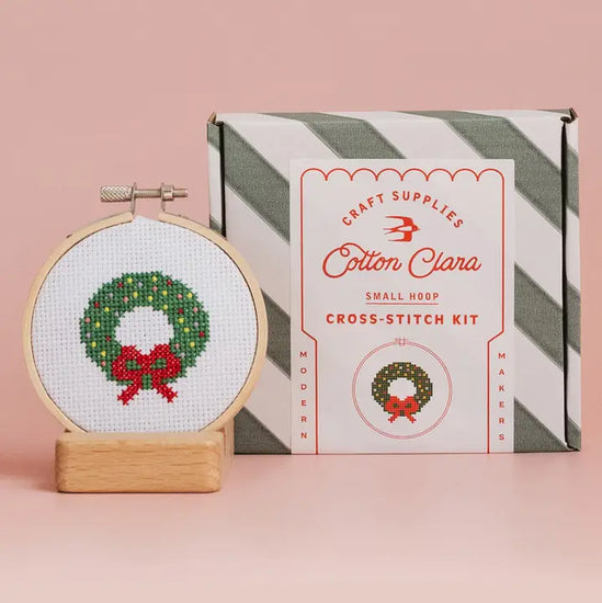 Wreath Cross Stitch Kit