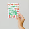 Apple Teacher Card